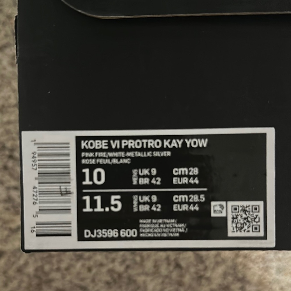 Nike Kobe 6 Protro Kay Yow - image 5